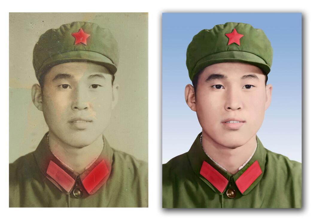 海曙破损照片修复-18